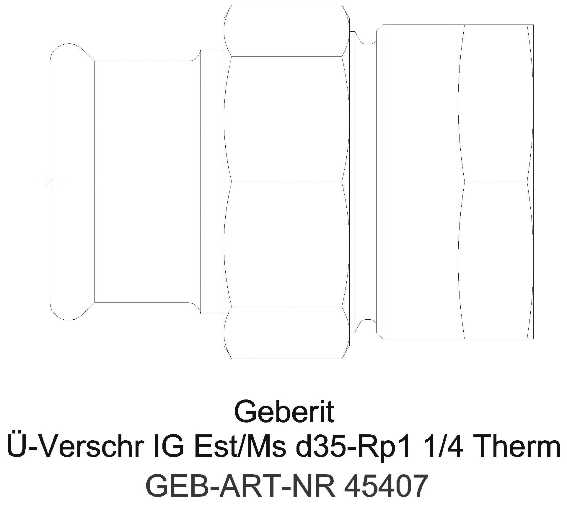 Geberit - GE Mapress Therm Übergangsverschr. mit IG d28-Rp1_45407_a
