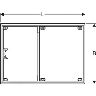 GE Setaplano Installationsrahmen für Duschflächen Geberit - GE Setaplano Installationsrahmen für Duschflächen