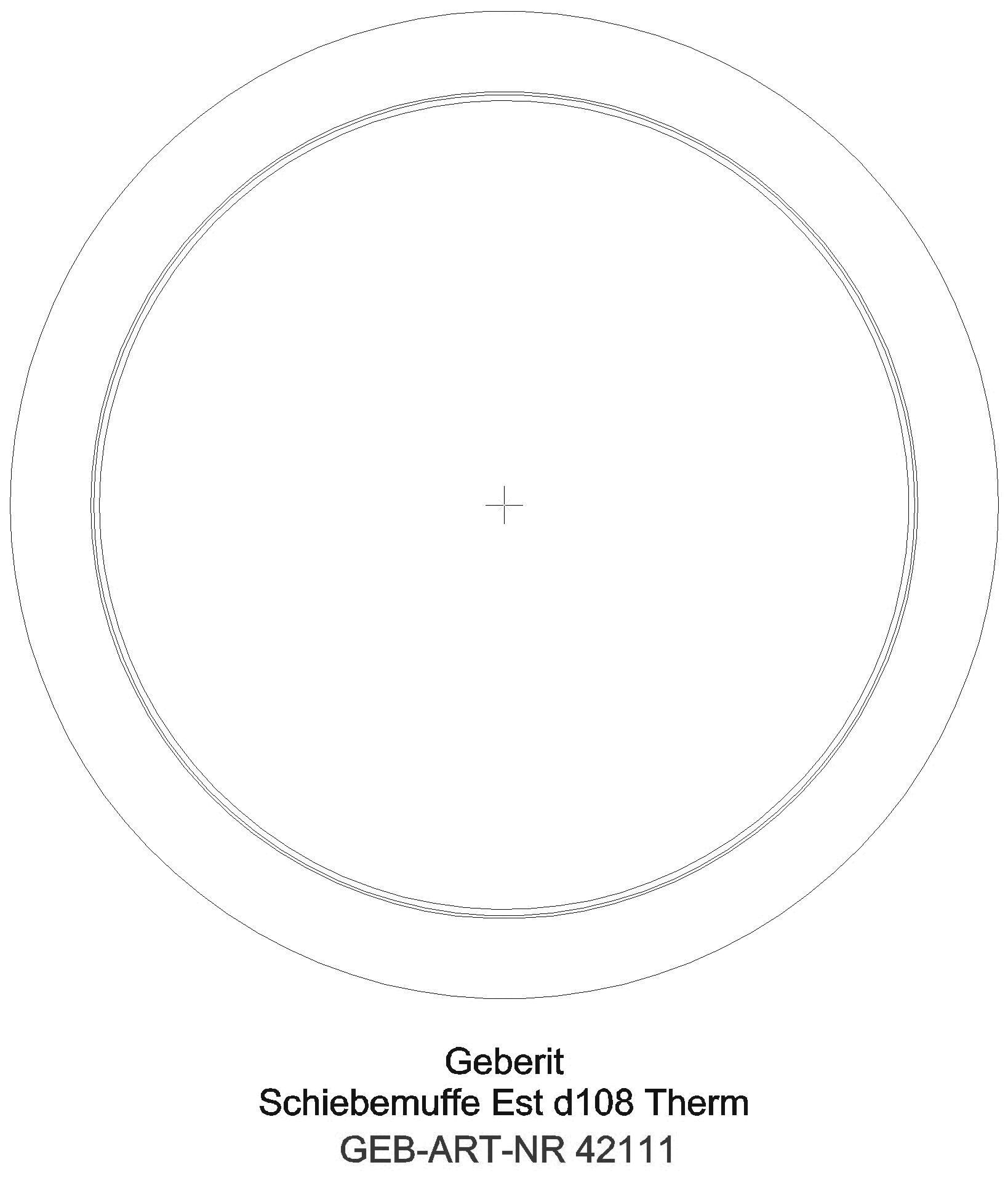 GE Mapress Therm Schiebemuffe d108 _42111_a