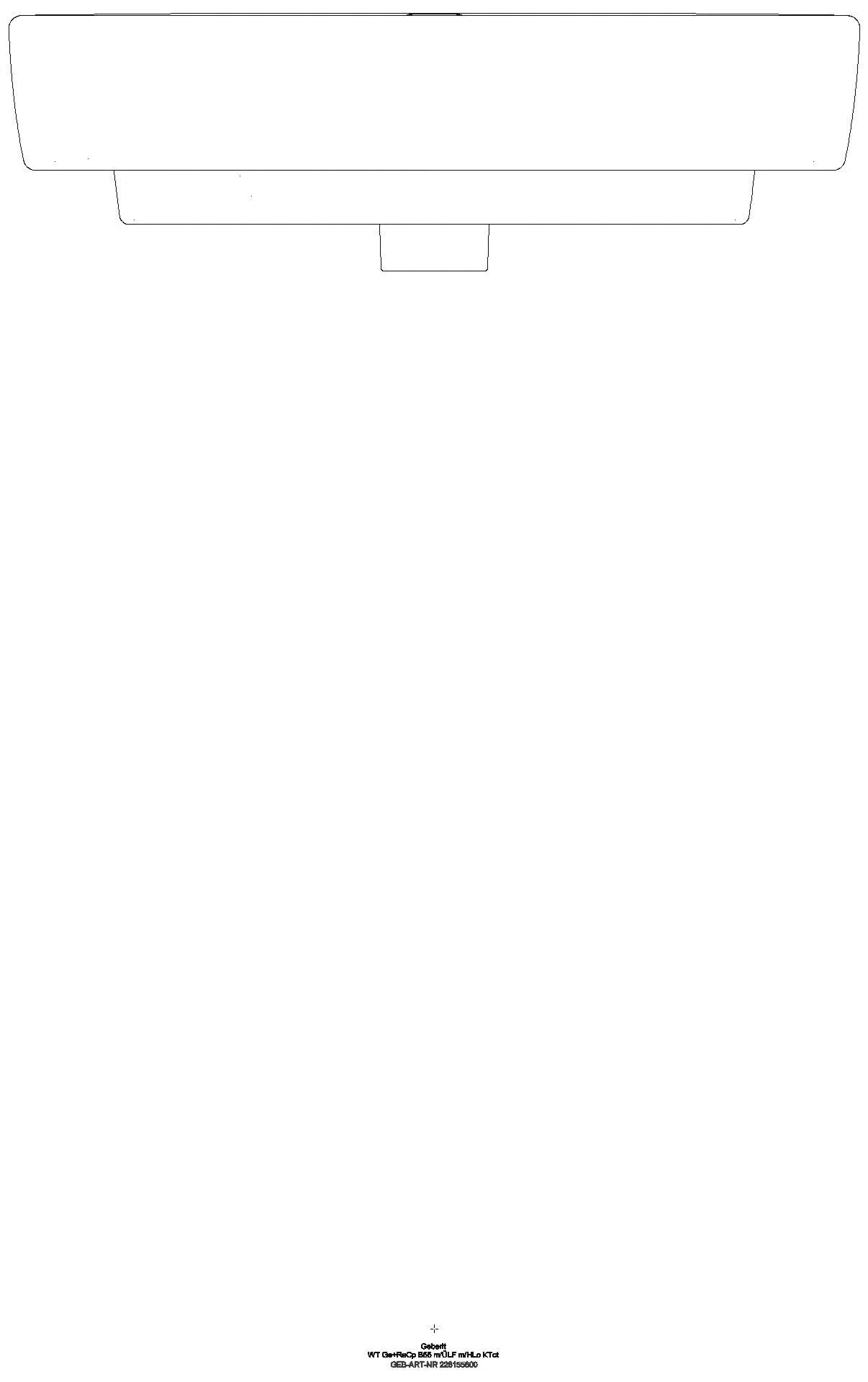 Renova Compact Waschtisch, 55x37cm m. Hl., m. Ül., weiß, KeraTect_ge2f_226155600_a