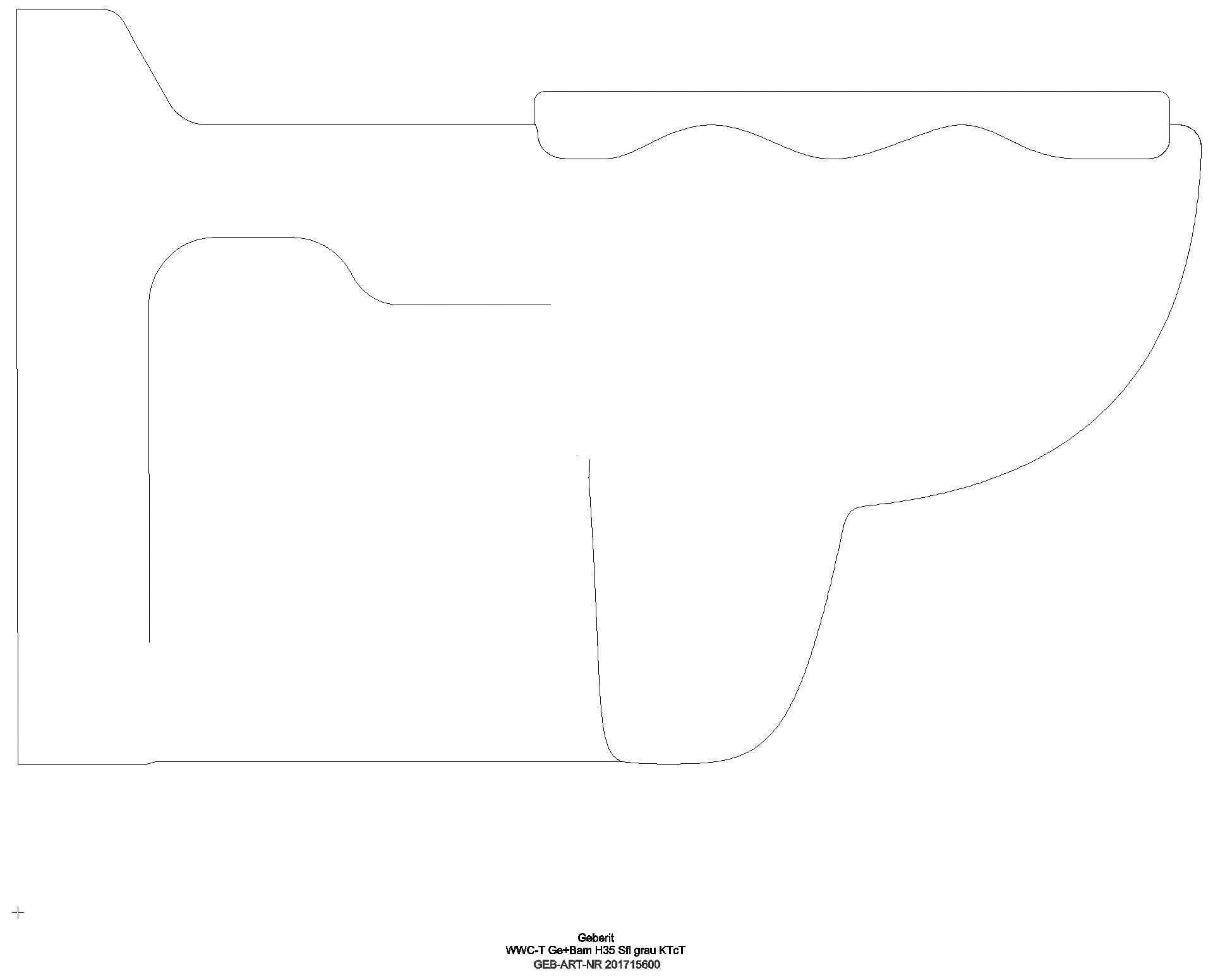 Geberit - Bambini WWC für Kinder, Tiefspüler weiß, KeraTect, mit Sitzauflagen grau_ge2s_201715600_l