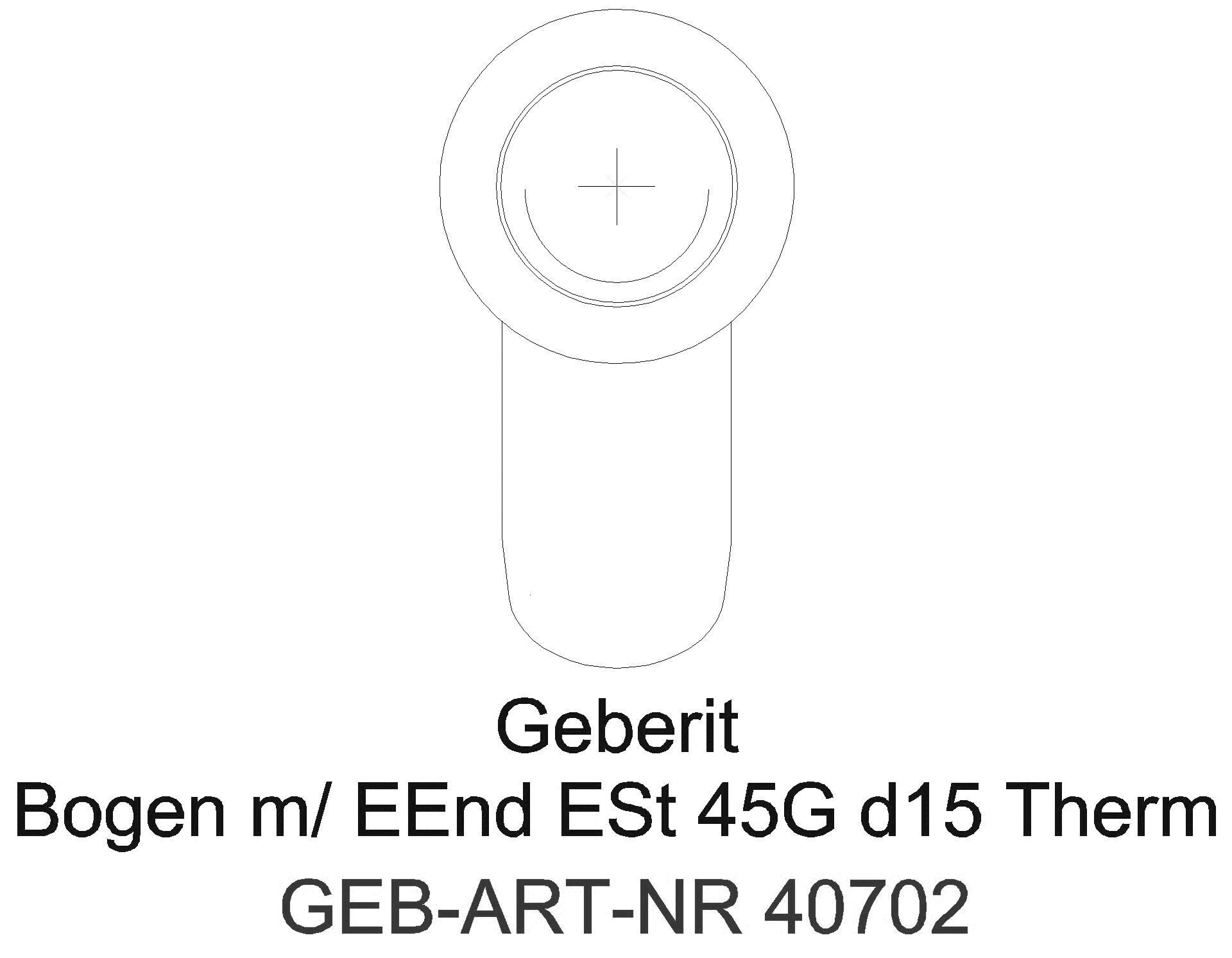 GE Mapress Therm Bogen 45Gr d15 d90/45 mit Befestigungsmat. etagiert_40702_a