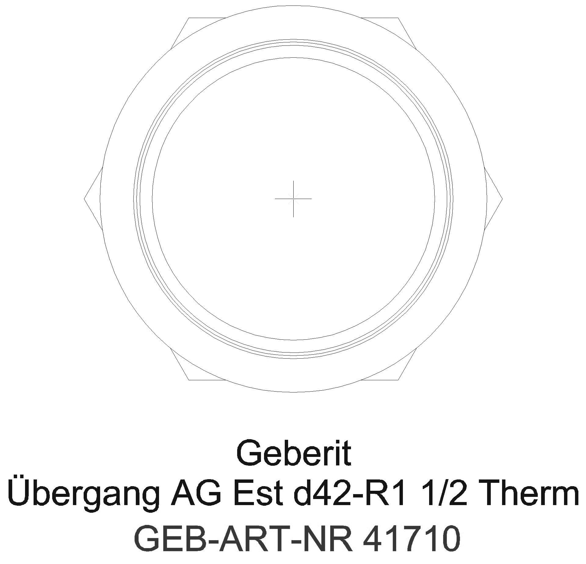 Geberit - GE Mapress Therm Übergang mit AG d35-R1 1/4_41710_l