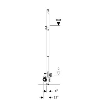 GE Duofix Element für Dusche Geberit - GE Duofix Element für Dusche