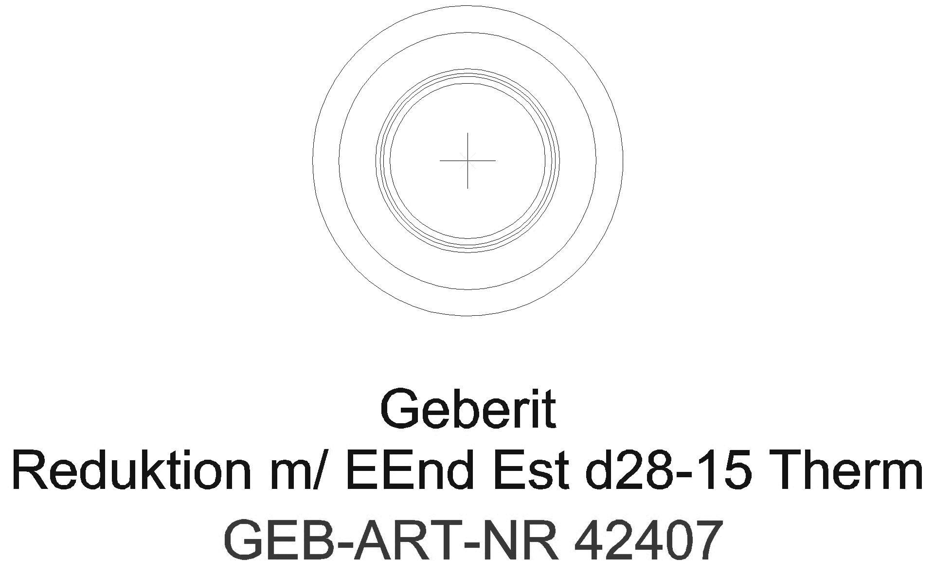 Geberit - GE Mapress Therm Reduktion mit Einschubende d22-18_42407_a