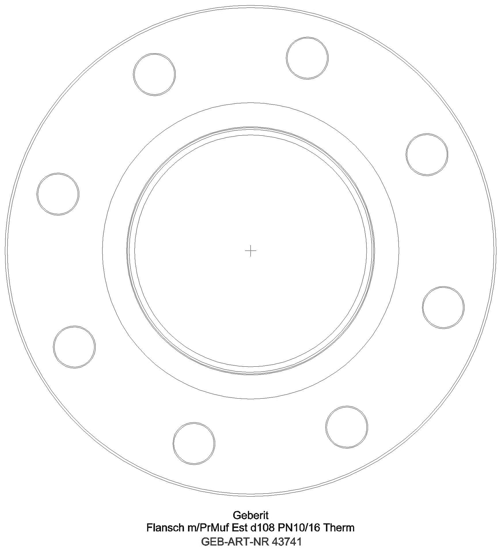 GE Mapress Therm Flansch PN 10/16 mit Pressmuffe d88,9_43741_l