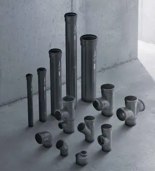 Geberit Silent-Pro Entwässerungssystem Geberit Silent-Pro Entwässerungssystem