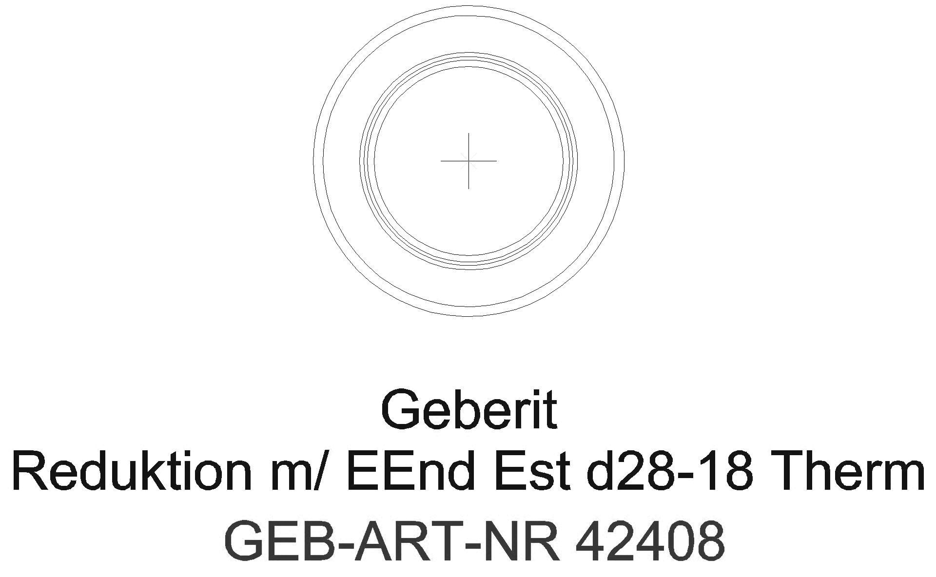 Geberit - GE Mapress Therm Reduktion mit Einschubende d28-15_42408_a