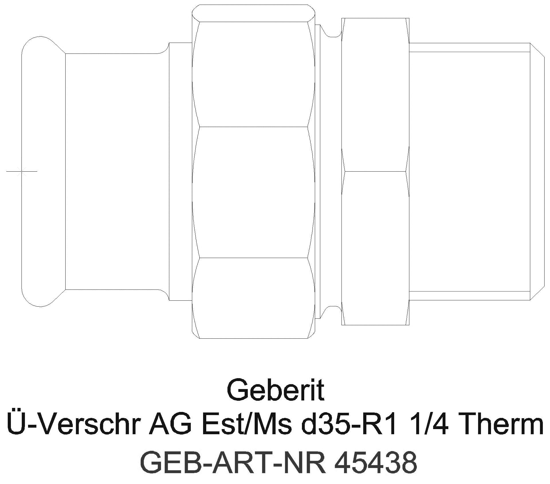 Geberit - GE Mapress Therm Übergangsverschr. mit AG d28-R1_45438_a