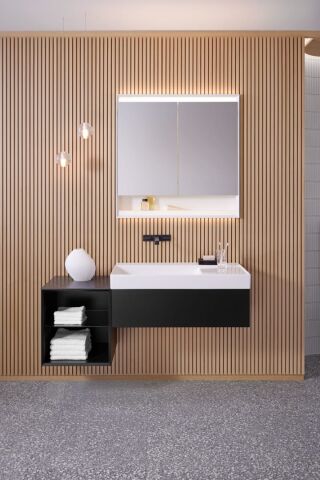 GE ONE Spiegelschrank mit ComfortLight Geberit - GE ONE Spiegelschrank mit ComfortLight