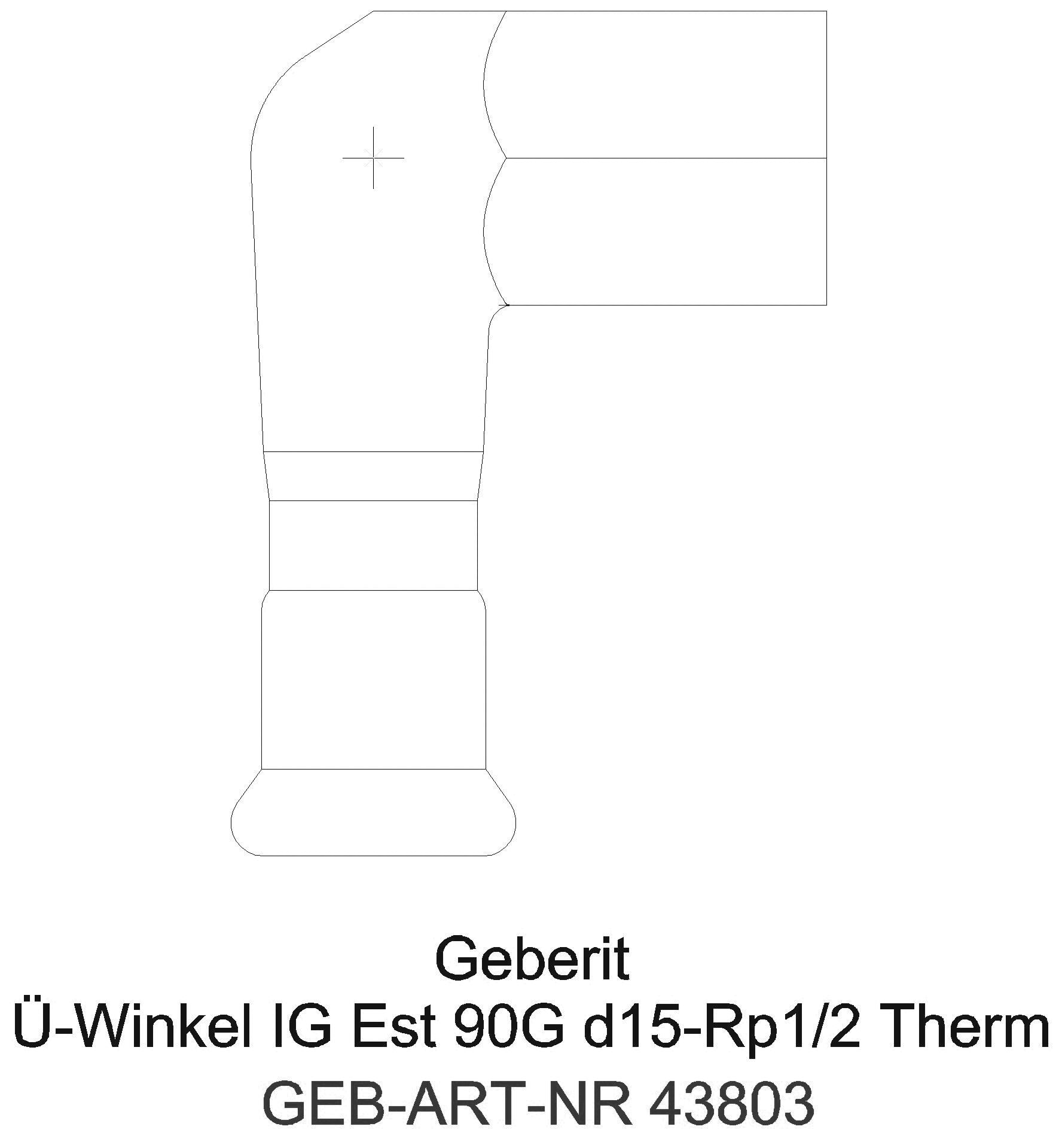 GE Mapress Therm Übergangswinkel 90Gr mit IG d15-Rp3/8_43803_l