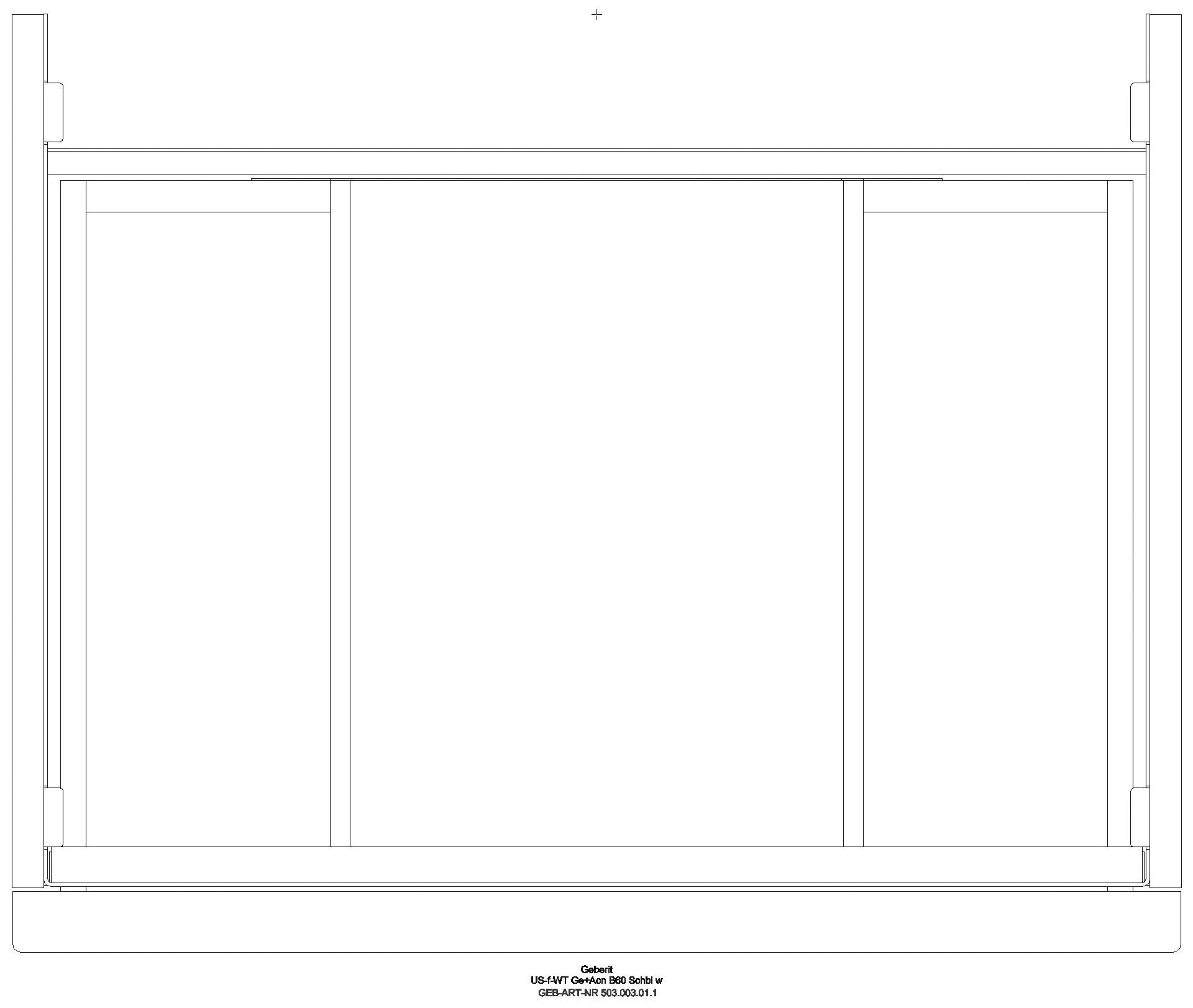 Acanto US für WT B:60cm, 1 Schubl. 1 i.Schubl., weiß hgl._503003011_g