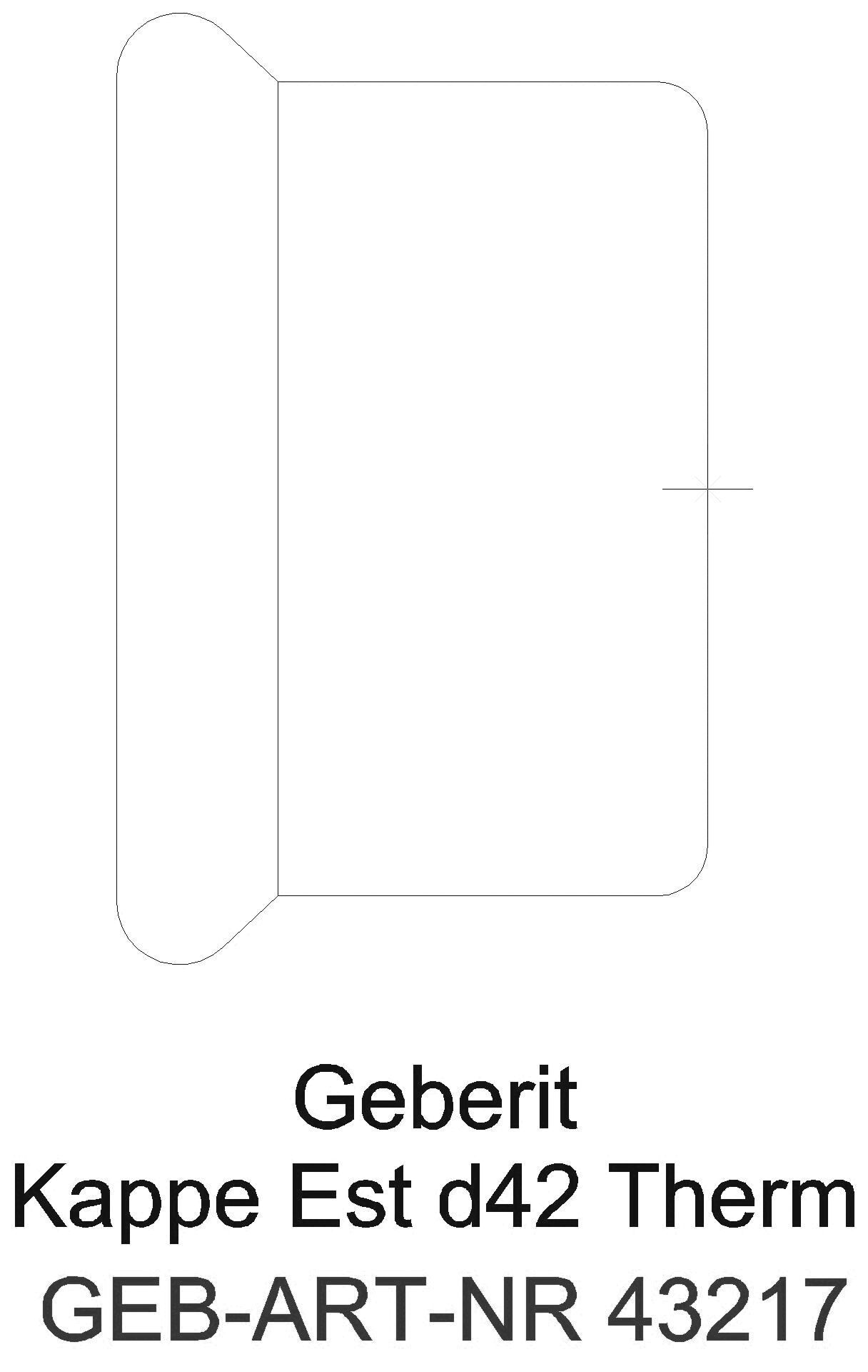 Geberit - GE Mapress Therm Kappe d42 _43217_g
