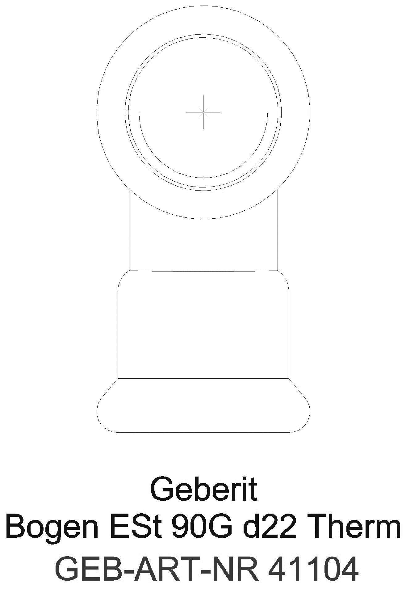 GE Mapress Therm Bogen 90Gr d22 _41104_a