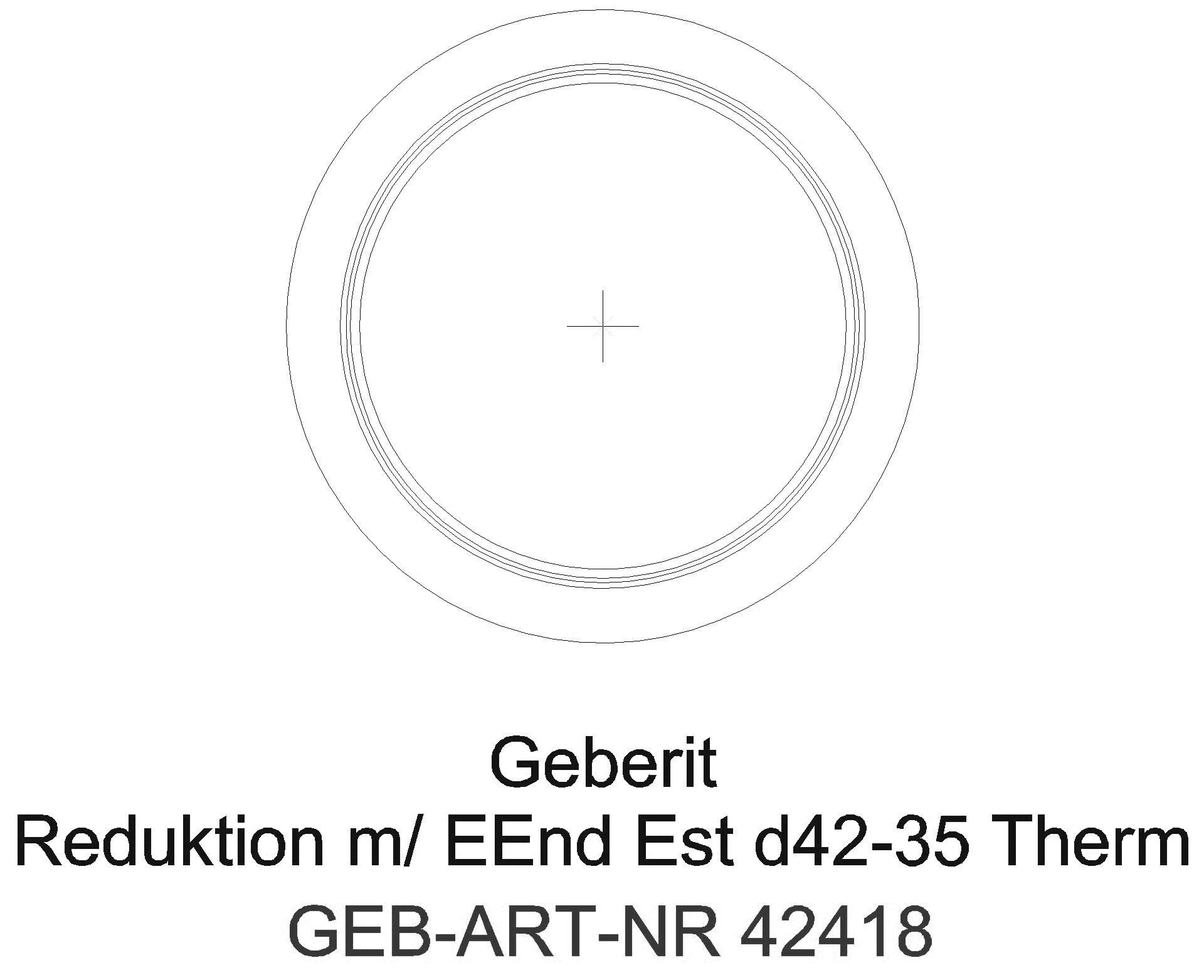 Geberit - GE Mapress Therm Reduktion mit Einschubende d35-28_42418_a
