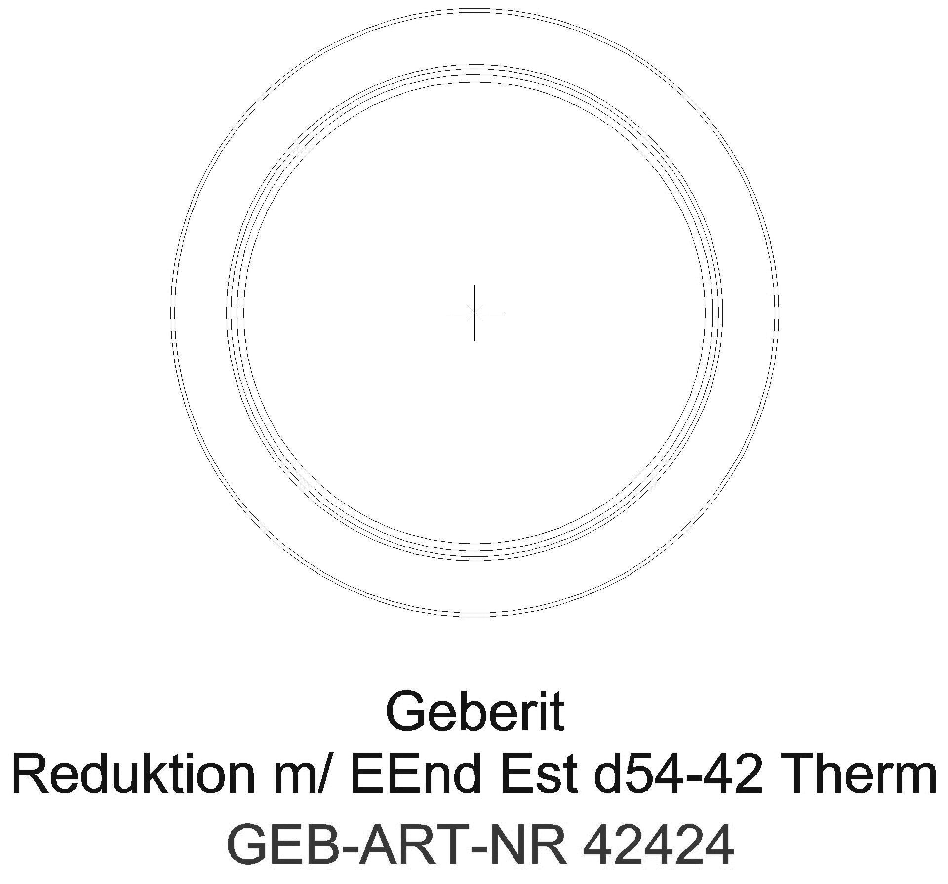 Geberit - GE Mapress Therm Reduktion mit Einschubende d42-35_42424_a