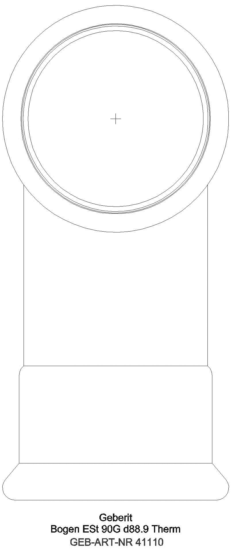 GE Mapress Therm Bogen 90Gr d88,9 _41110_a