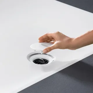 Geberit Setaplano Duschflächen aus Mineralwerkstoff Geberit Setaplano Duschflächen aus Mineralwerkstoff