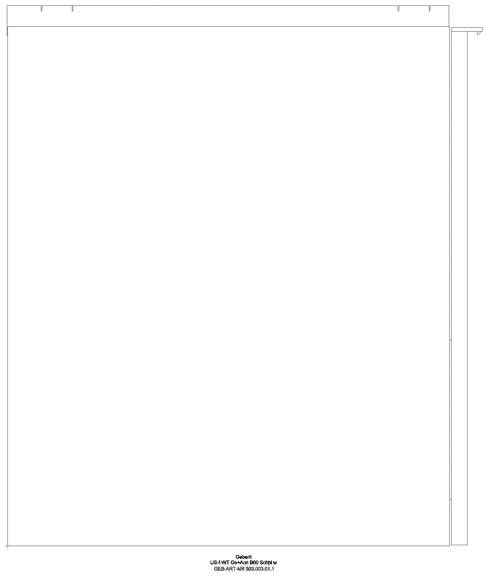 Acanto US für WT B:60cm, 1 Schubl. 1 i.Schubl., weiß hgl._ge2s_503003011_l