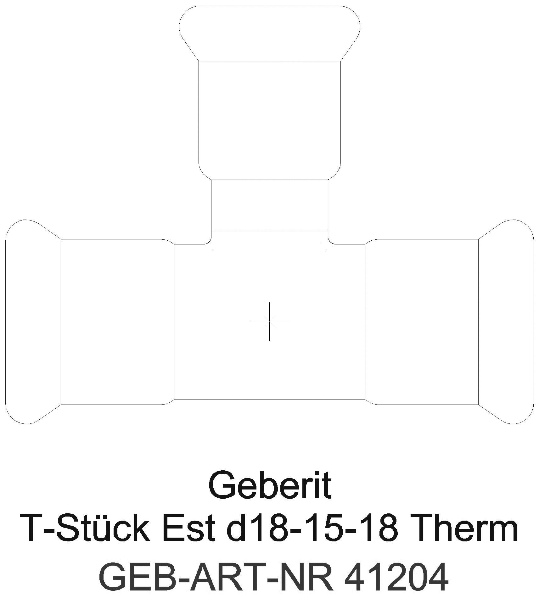 GE Mapress Therm T-Stück reduziert _41204_a