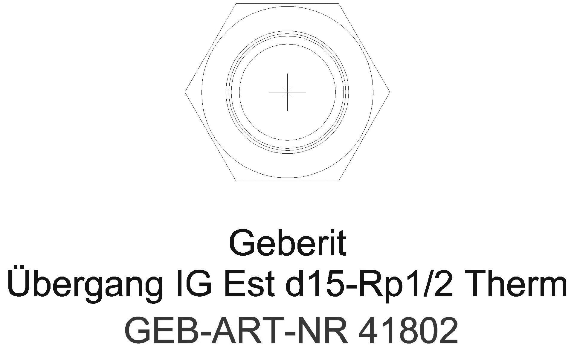 GE Mapress Therm Übergang mit IG d15-Rp3/8_41802_l