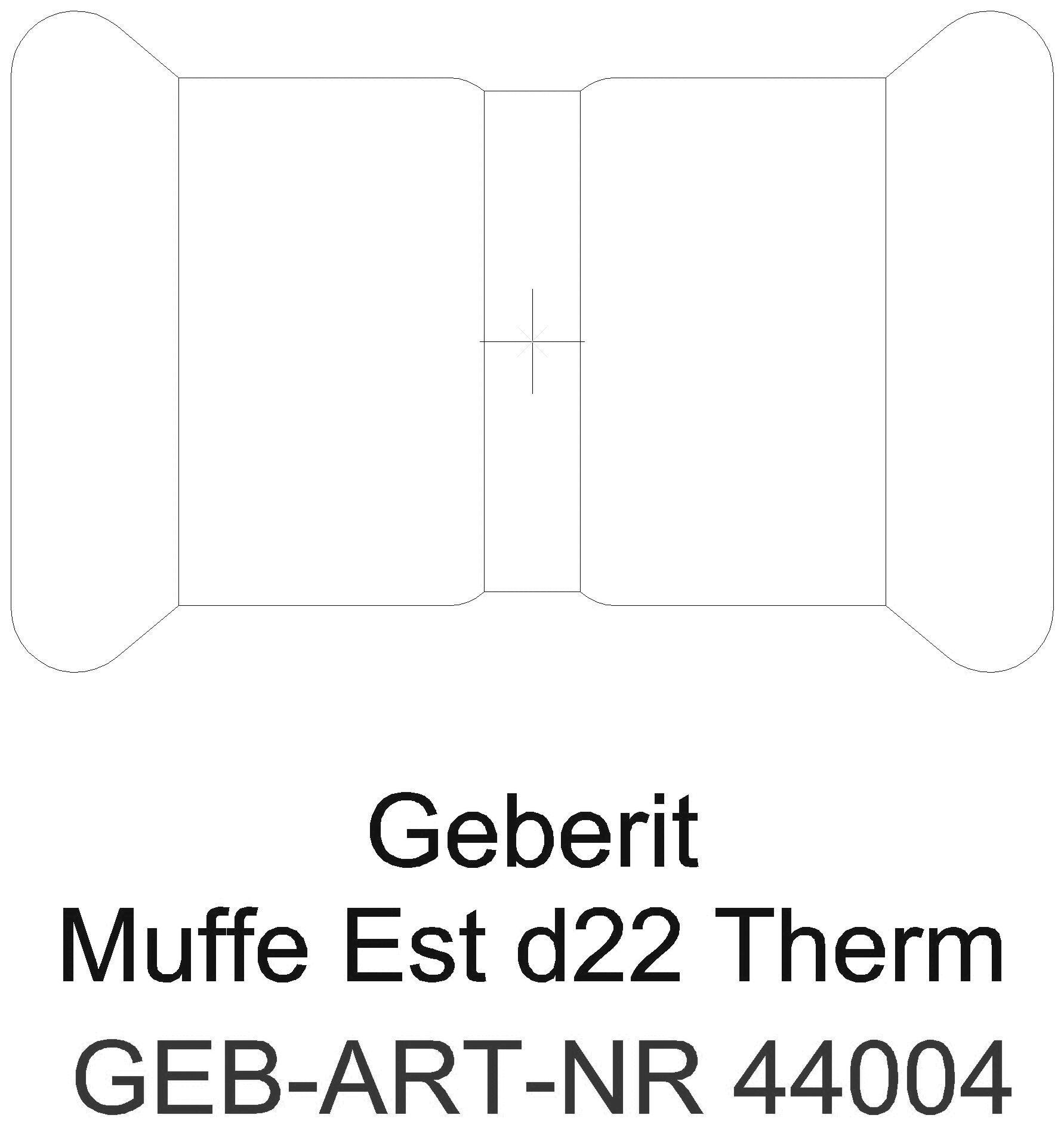 Geberit - GE Mapress Therm Muffe d22 _44004_l