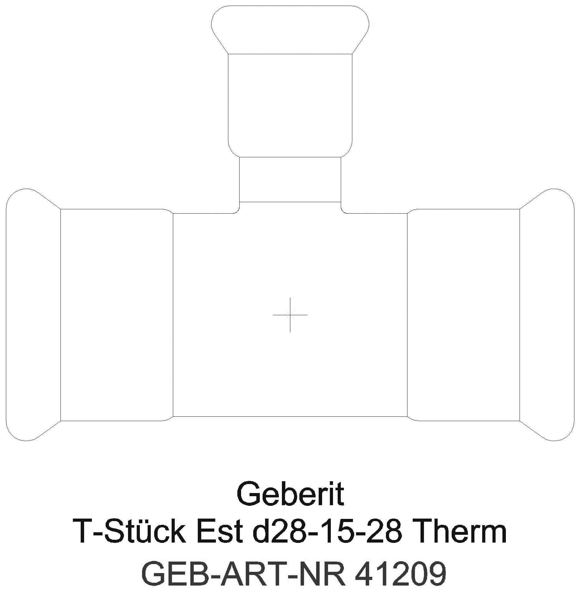 GE Mapress Therm T-Stück reduziert d22-18-22_41209_a