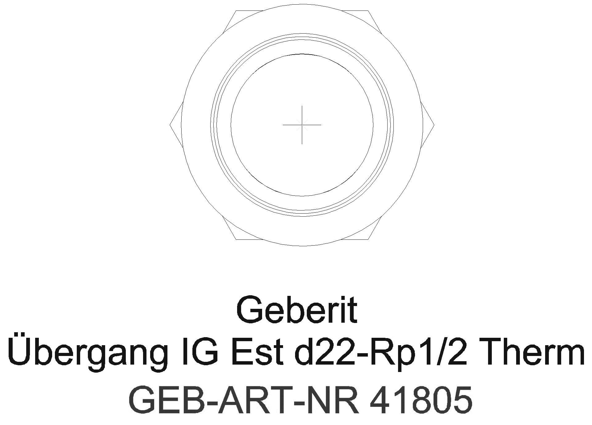 GE Mapress Therm Übergang mit IG d18-Rp3/4_41805_l