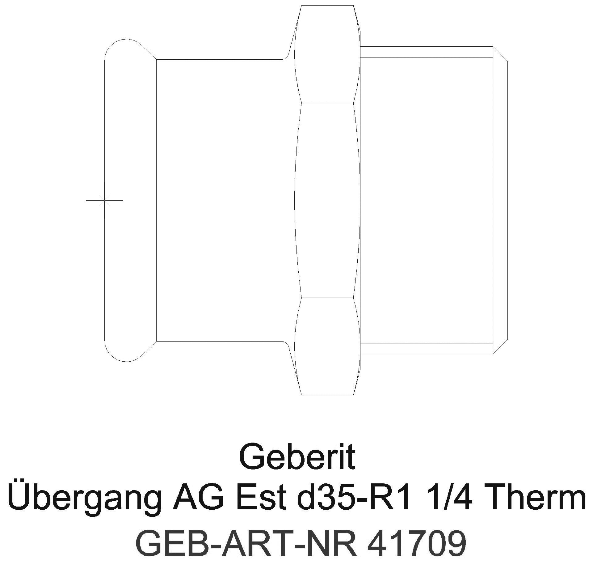 Geberit - GE Mapress Therm Übergang mit AG d28-R1_41709_g