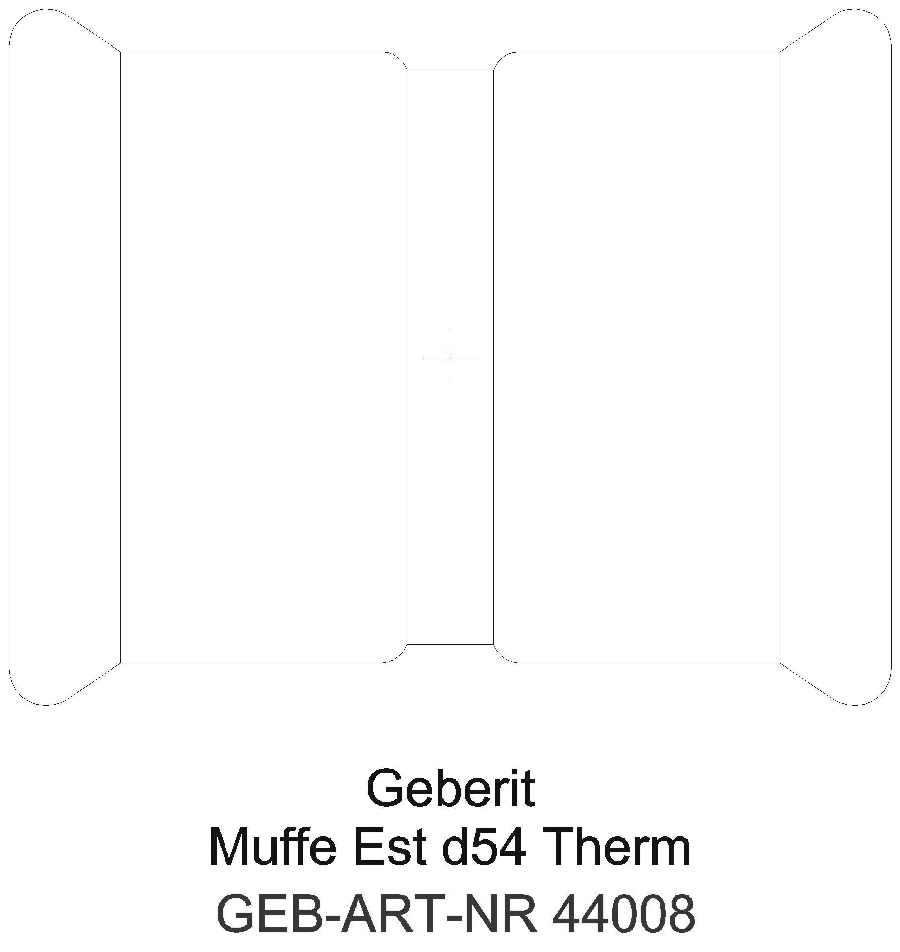 Geberit - GE Mapress Therm Muffe d54 _44008_l