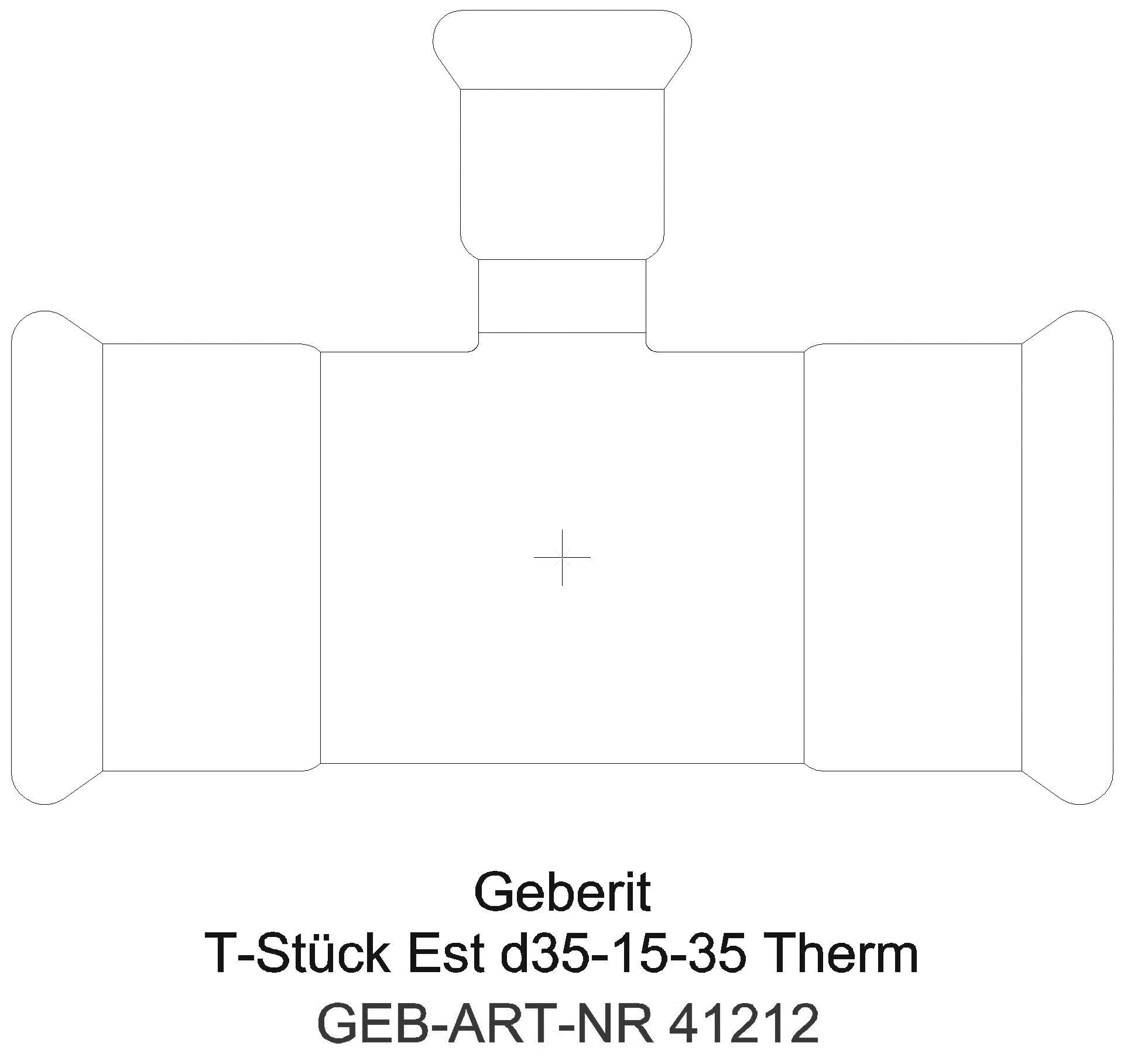 GE Mapress Therm T-Stück reduziert d28-22-28_41212_a