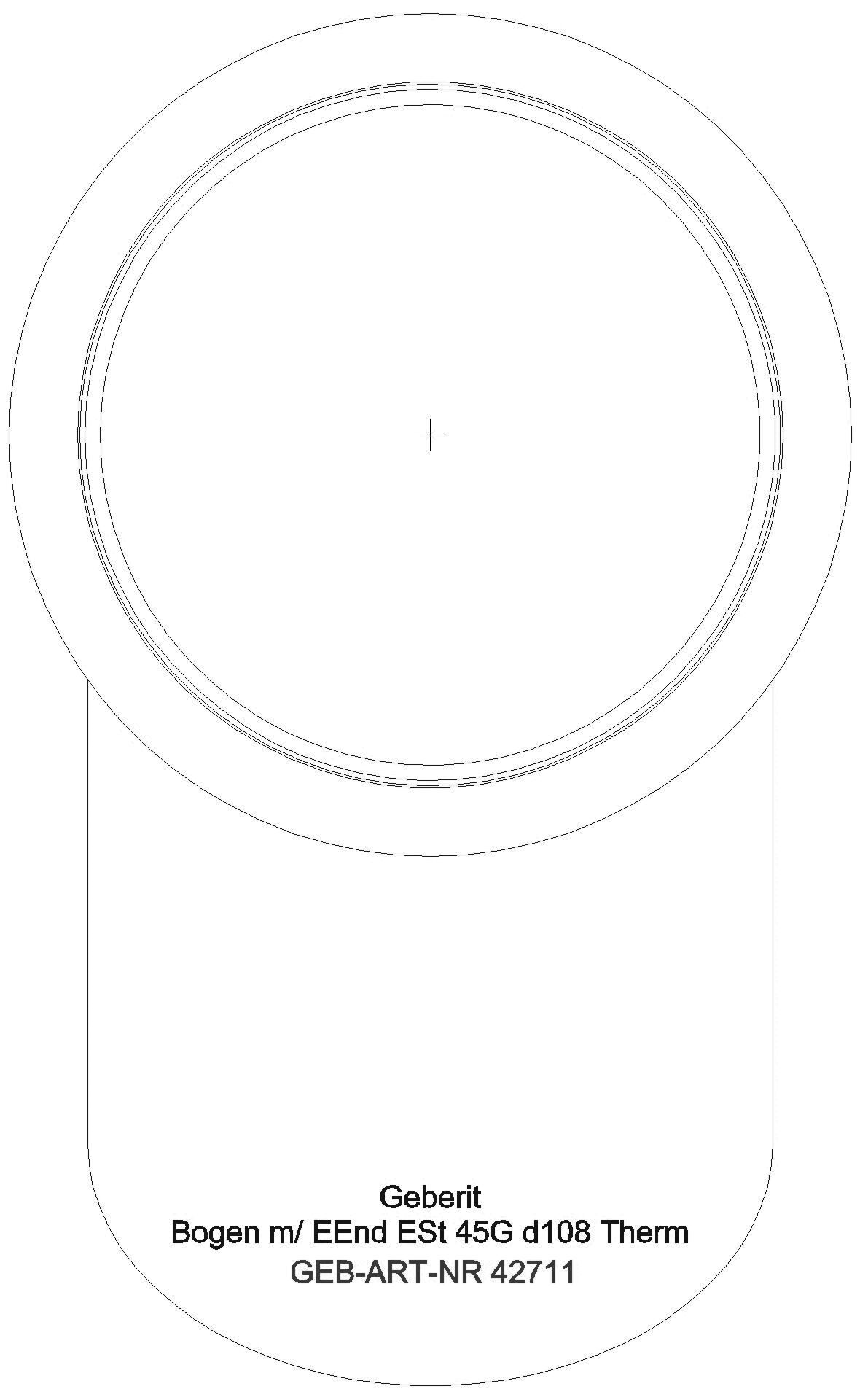 GE Mapress Therm Bogen 45Gr d108 mit Einschubende_42711_a