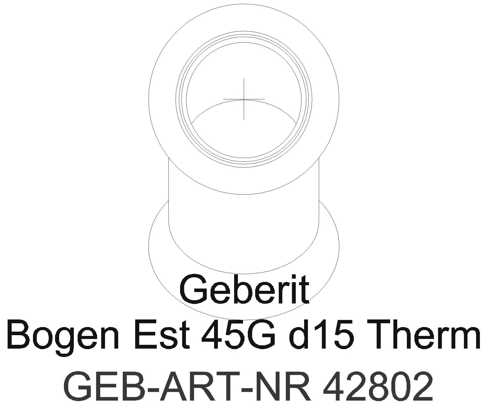 GE Mapress Therm Bogen 45Gr d15 mit Einschubende_42802_a