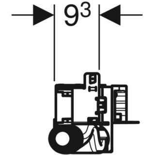 GE GIS Element für Dusche Geberit - GE GIS Element für Dusche