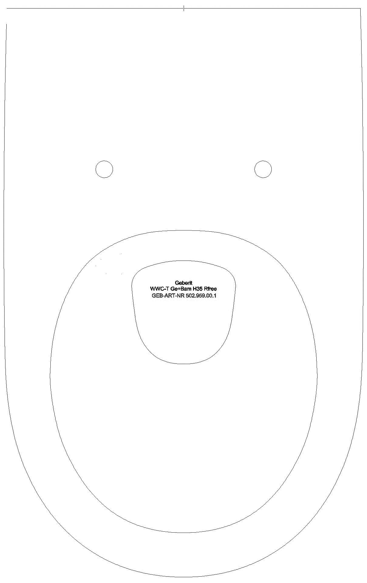 Bambini WWC für Kinder, Tiefspüler Rimfree, H:35cm, weiß_502959001_g