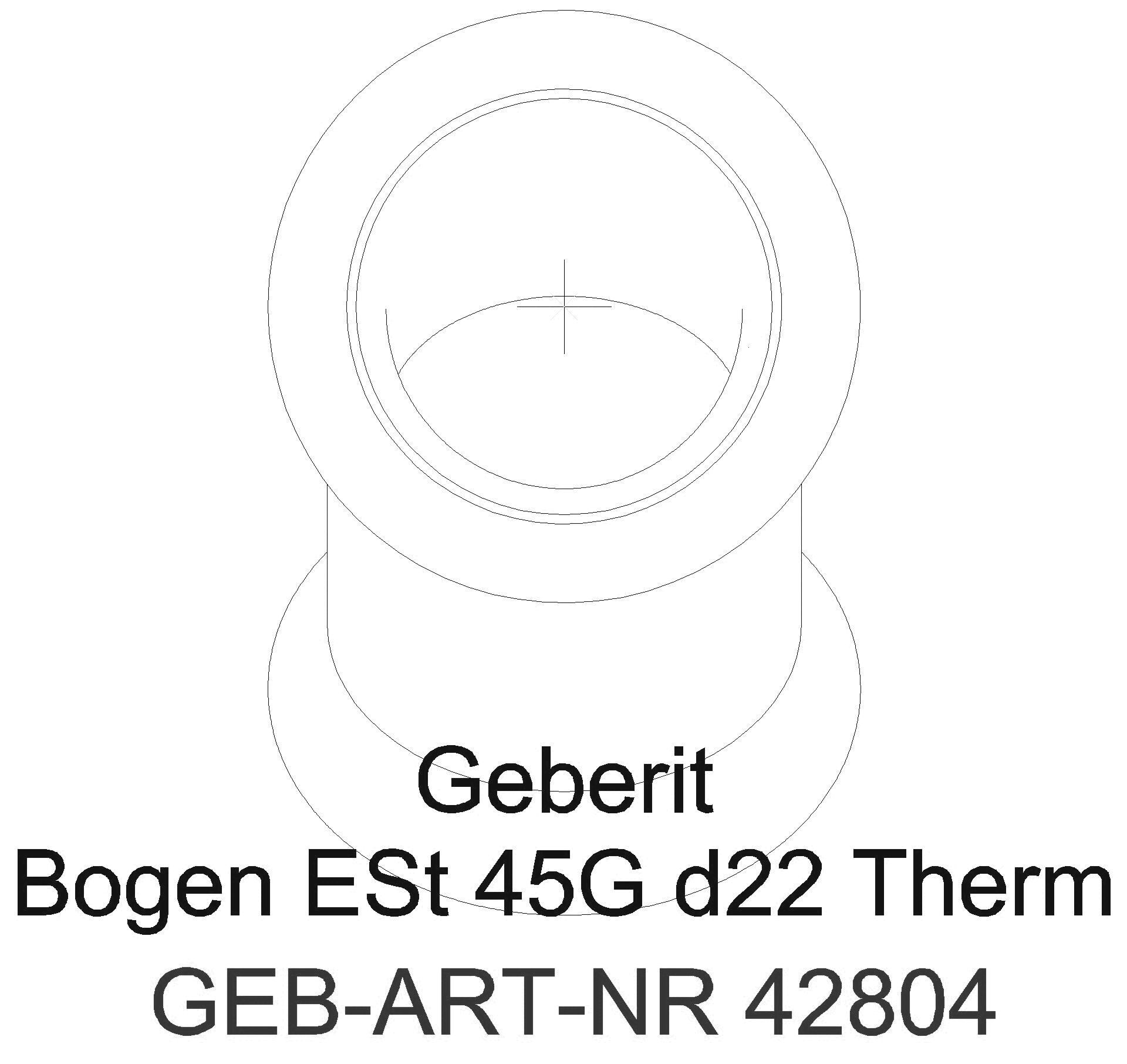 GE Mapress Therm Bogen 45Gr d22 _42804_a