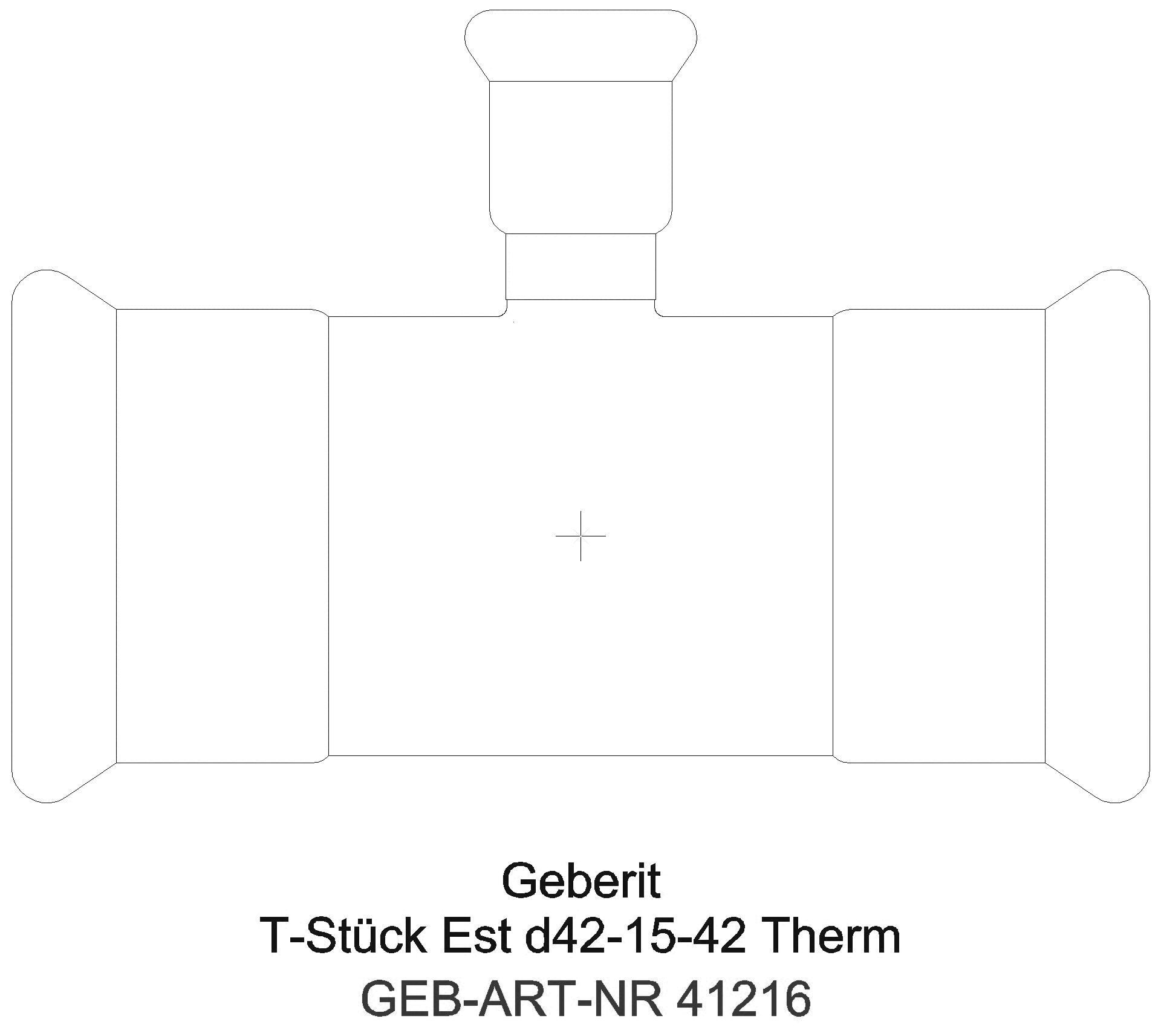 GE Mapress Therm T-Stück reduziert d35-28-35_41216_a