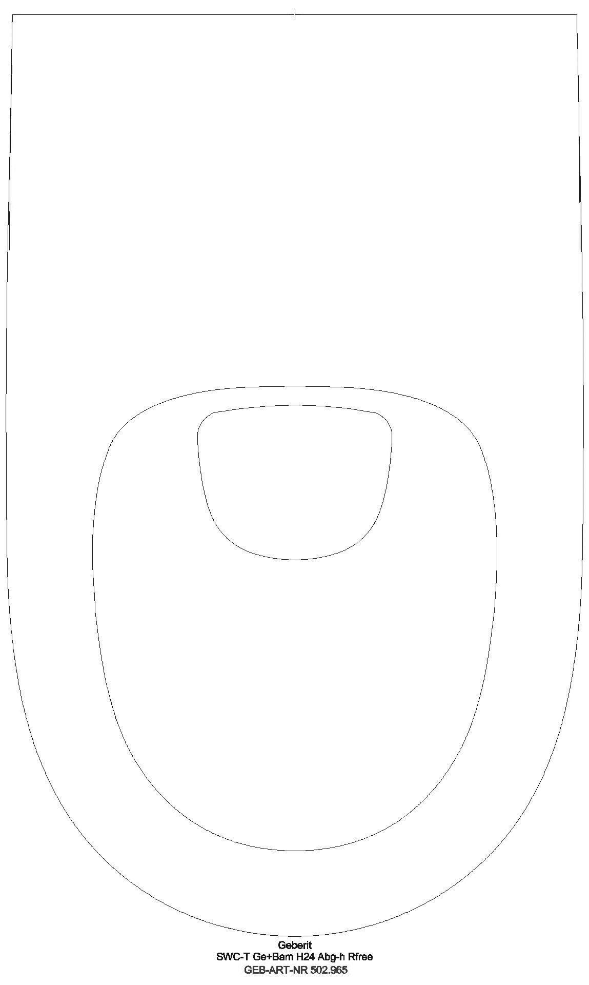 Bambini SWC f. Kleinkinder Tiefspüler Rimfree, H:24cm, Rimfree, weiß_502965001_g