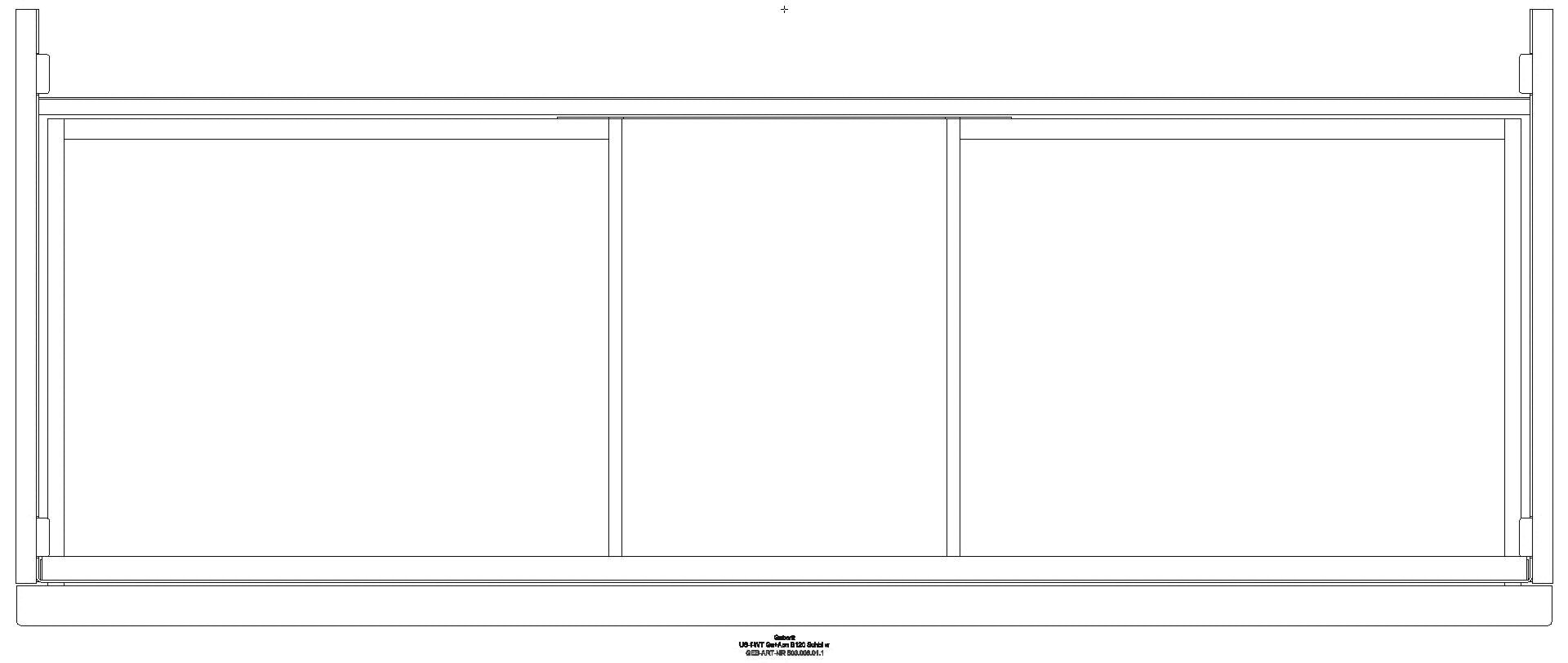 Acanto US für WT B:120cm, 1 Schubl. 1 i.Schubl., weiß hgl._503006011_g