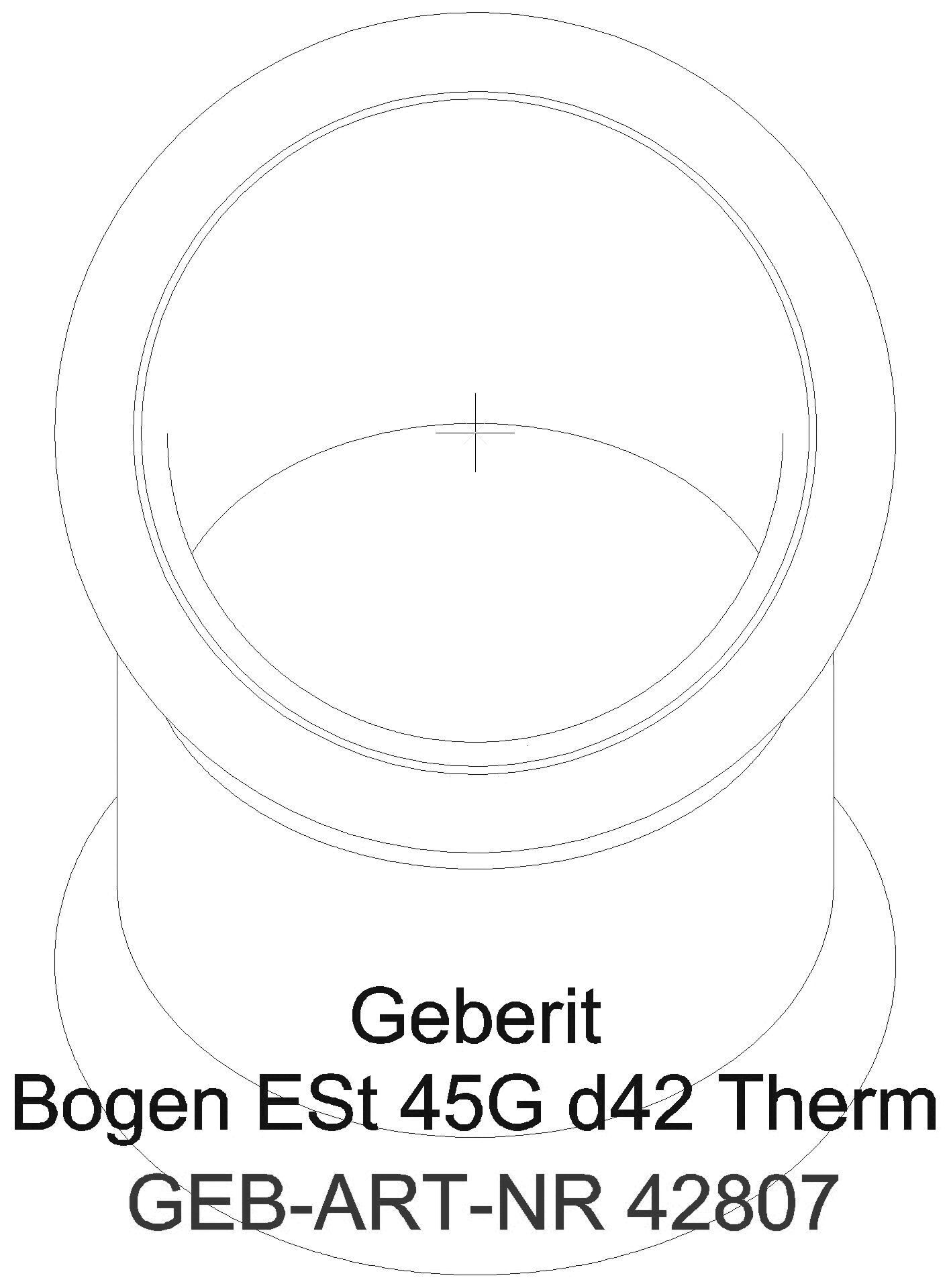 GE Mapress Therm Bogen 45Gr d42 _42807_a