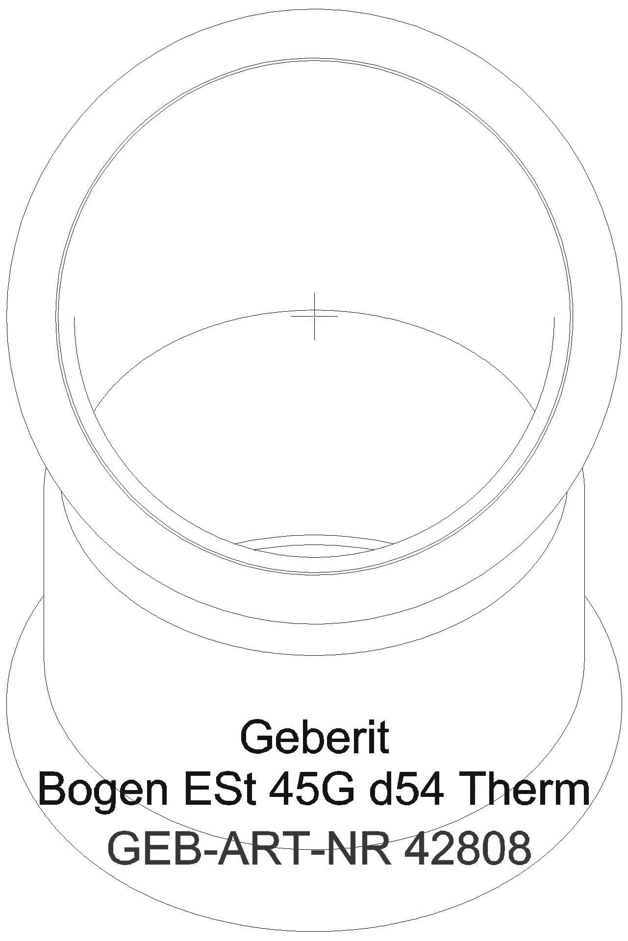 GE Mapress Therm Bogen 45Gr d54 _42808_a