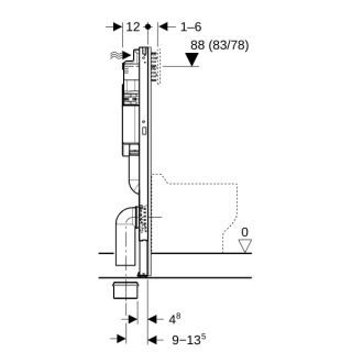 GE Duofix Element für Kinder Stand-WC Geberit - GE Duofix Element für Kinder Stand-WC (GTIN: 4064746031502, HAN: 111922006)