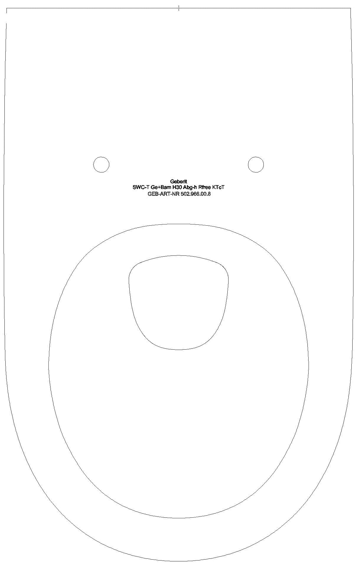 Bambini SWC für Kinder, Tiefspüler Rimfree, H:30cm, weiß, KeraTect_502966008_g