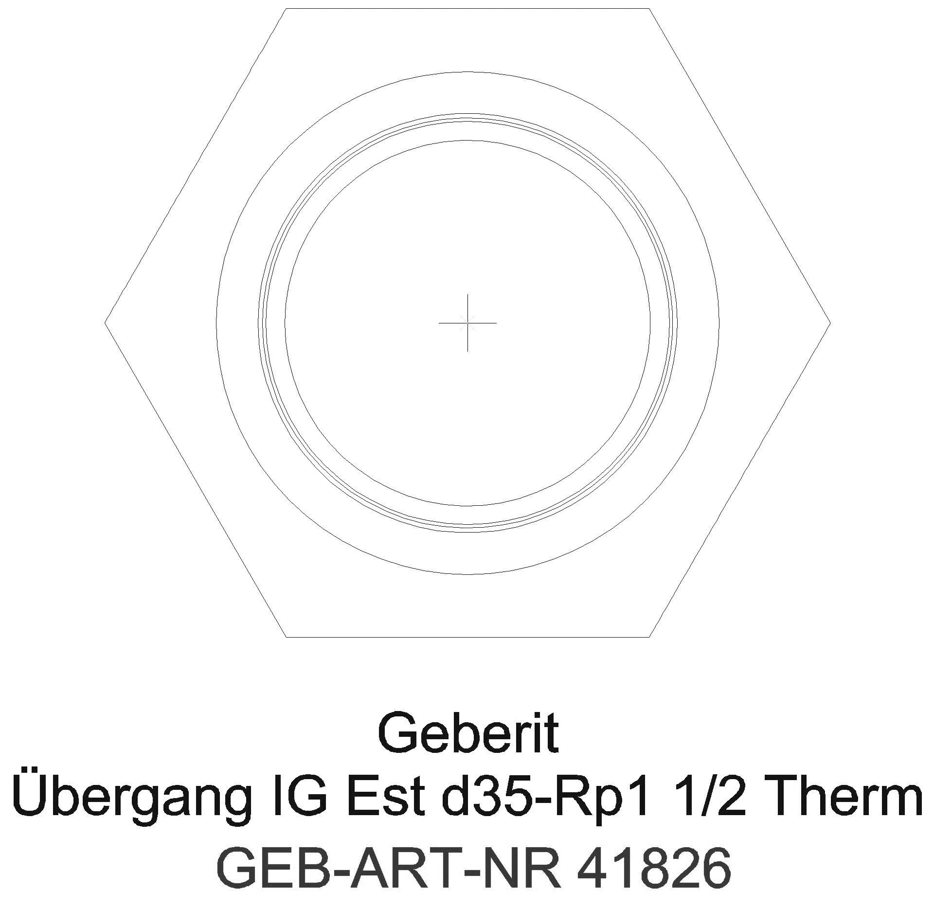 Geberit - GE Mapress Therm Übergang mit IG d22-Rp1_41826_l