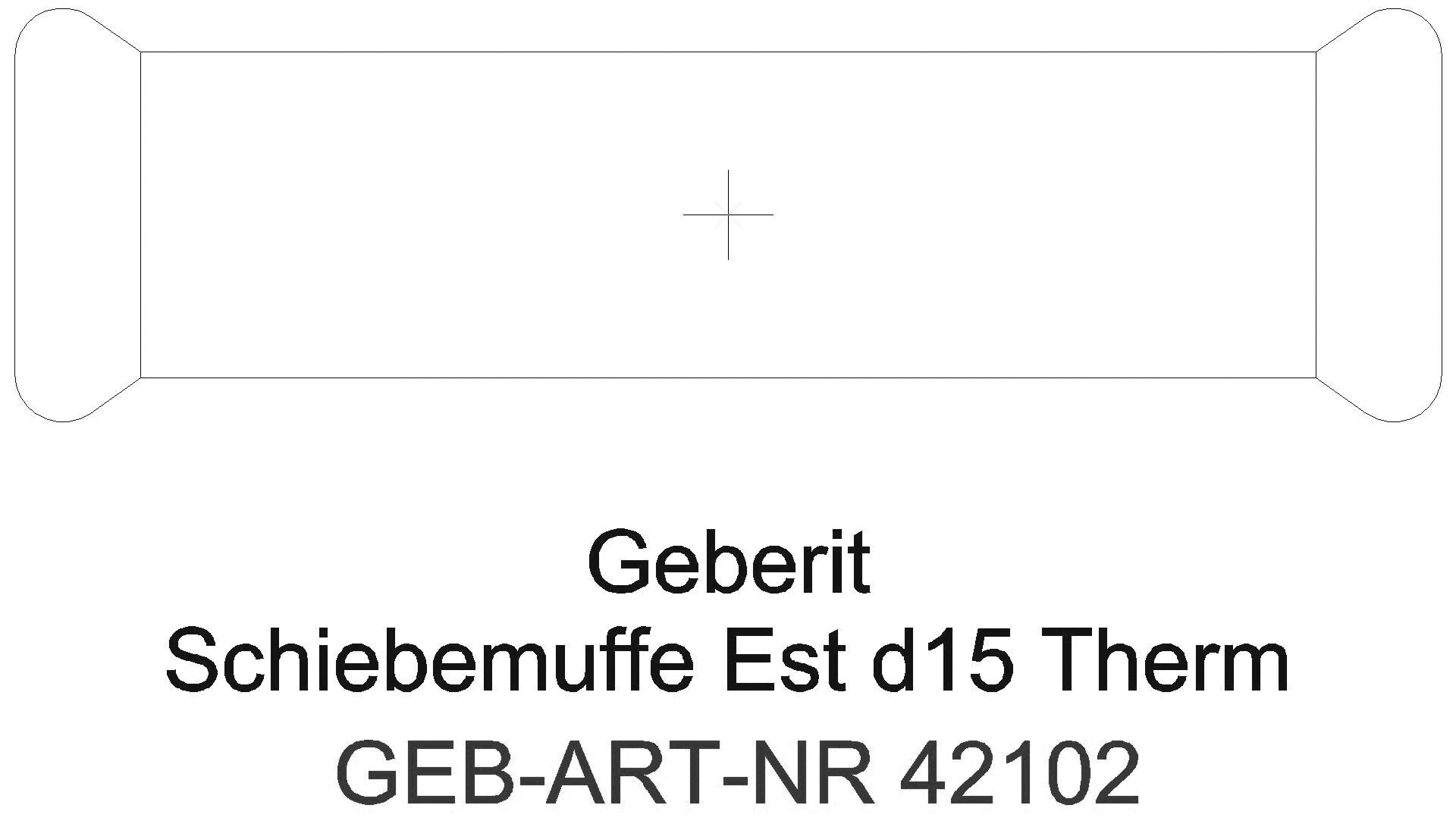 Geberit - GE Mapress Therm Schiebemuffe d15 d35-Rp1 1/2_42102_l