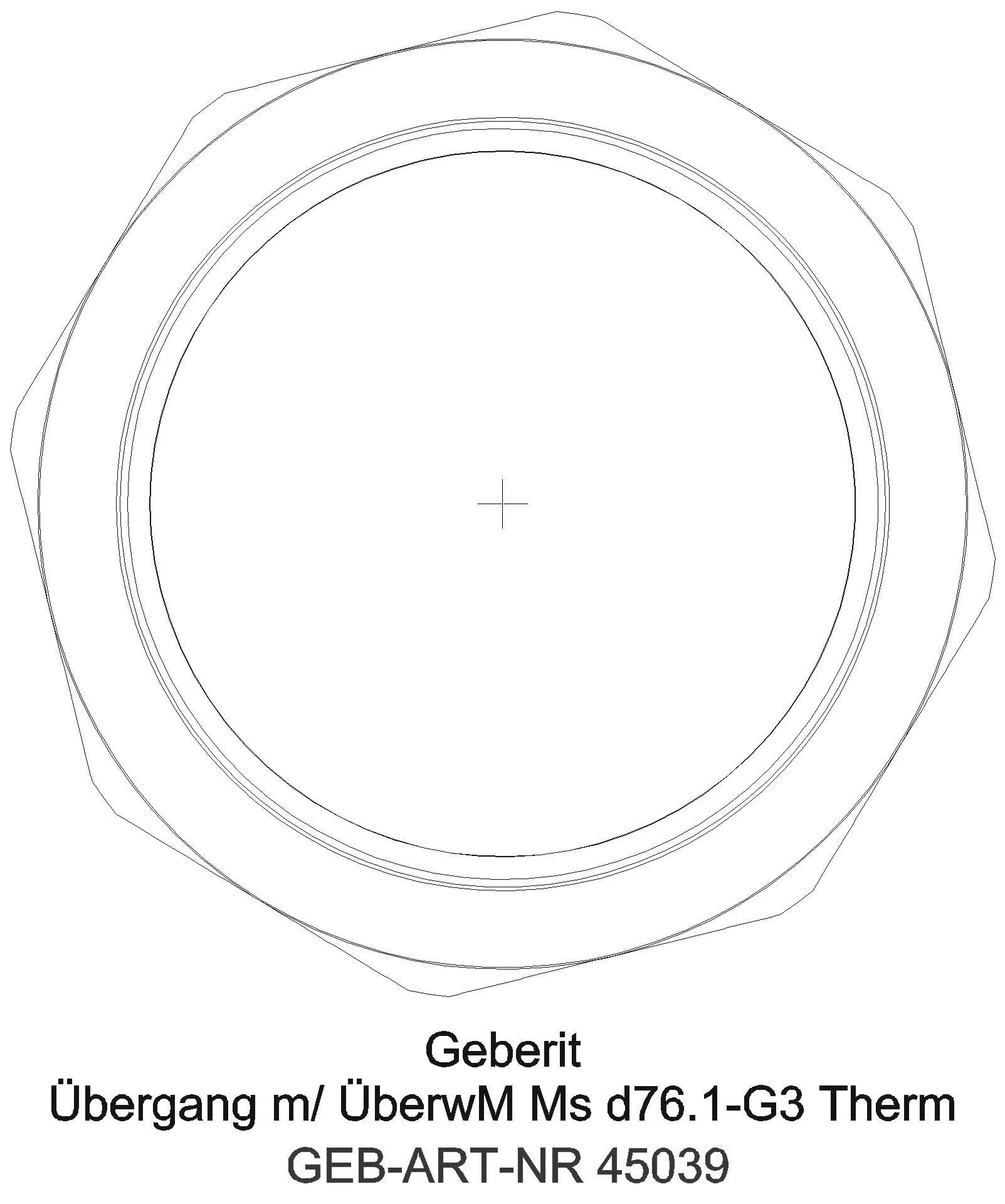 Geberit - GE Mapress Therm Übergang mit Überwurfmutter d54-G2 3/8_45039_l