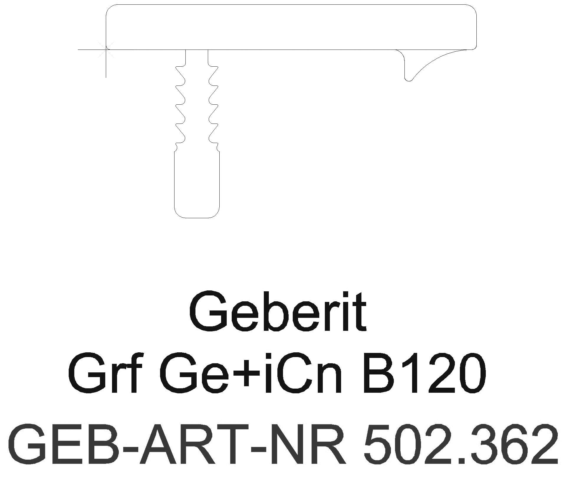 Griff, B:120cm lava matt_ge2s_502362jk1_l