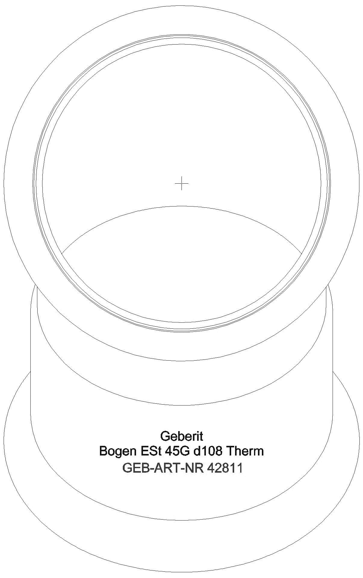 GE Mapress Therm Bogen 45Gr d108 _42811_a