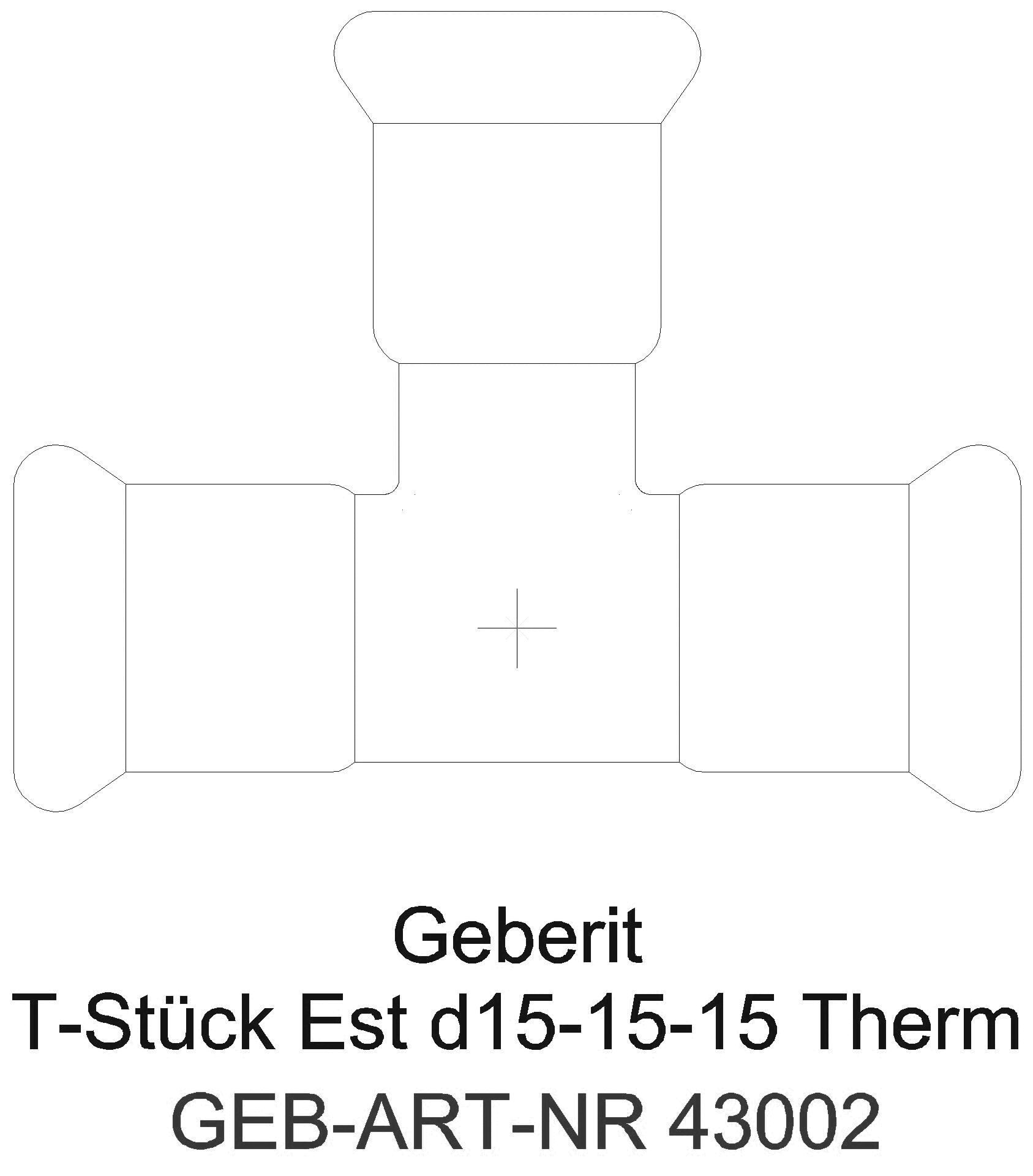GE Mapress Therm T-Stück egal _43002_a