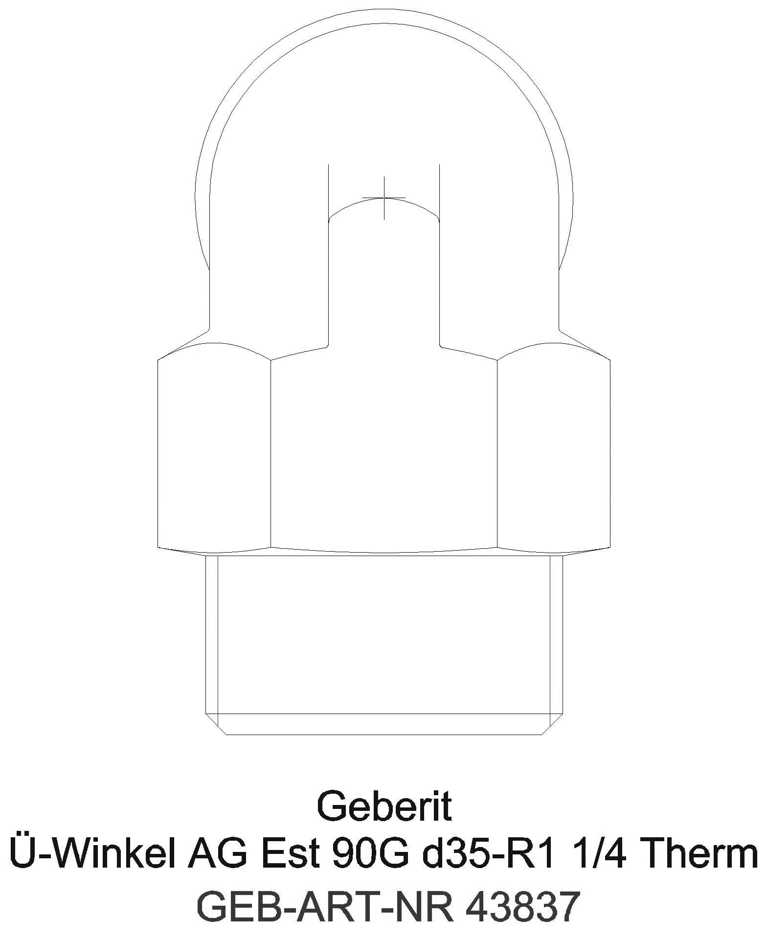 GE Mapress Therm Übergangswinkel 90Gr mit AG d28-R1_43837_g